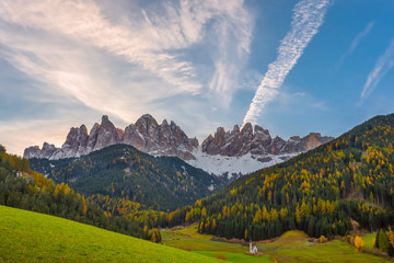 Wall Mural - autumn in mountain