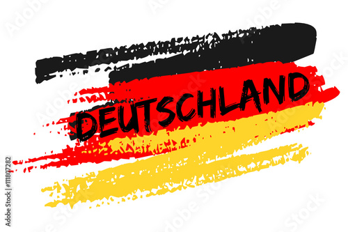 Drapeau Allemagne Deutschland Stock Vector Adobe Stock