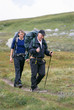 © Johnér - People hiking, Sweden.