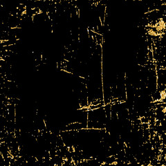 Wall Mural - light grunge gold black texture golden