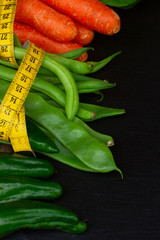 Wall Mural - Healthy food on table