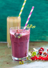 Poster - organic smoothie