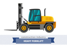 Heavy Forklift Industrial Crane