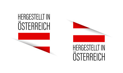 Poster - Hergestellt in Österreich