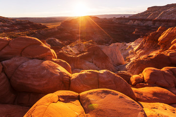 Sandstone formations