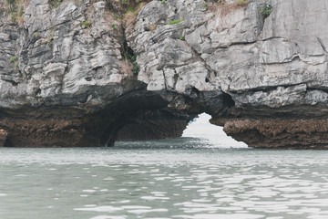 Beautiful scenery Vietnam mountains water landscape rocks