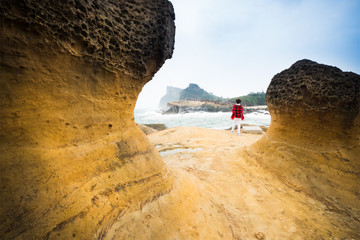 Wall Mural - Yehliu Geopark, Taiwan.