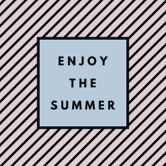 Aufkleber - Summer hipster boho background