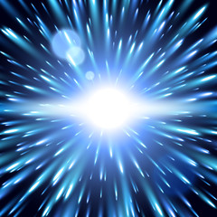 Wall Mural - background with explosion. abstract vector illustration