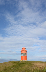 Wall Mural - Leuchtturm bei Stykkisholmur, Island