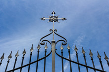 Gate With Cross
