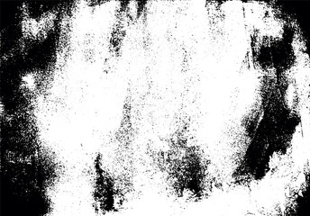 Wall Mural - Grunge white and black texture. Vector