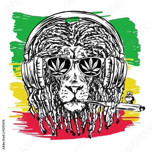Free Free Rasta Lion Svg 318 SVG PNG EPS DXF File