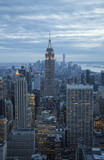 Fototapeta  - new york city skyline view during a sunny day