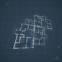 Wall Mural - architectural background. vector.