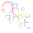 Vector colorful bubbles