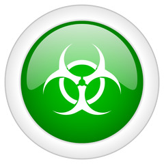 Aufkleber - Green glossy vector icon