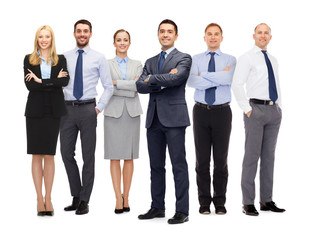 Poster - group of happy business people