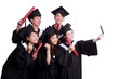 © ryanking999 - Selfie of happy graduates student