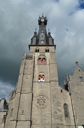 Basilique SaintMaterne de Walcourt ( WallonieBelgique) Photo Stock