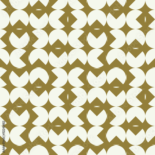 Fotografie, Obraz Graphic simple ornamental tile, vector repeated pattern made usi