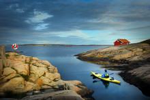 Kayaking In South Sweden