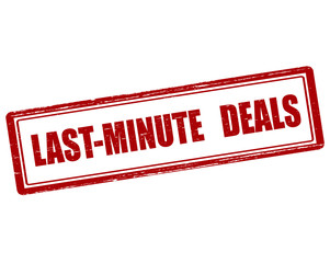 Sticker - Last minute deals