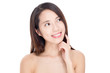 © leungchopan - Young asian woman with perfect skin