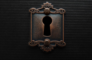 Vintage keyhole