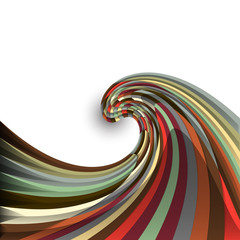 Wall Mural - abstract colorful lines