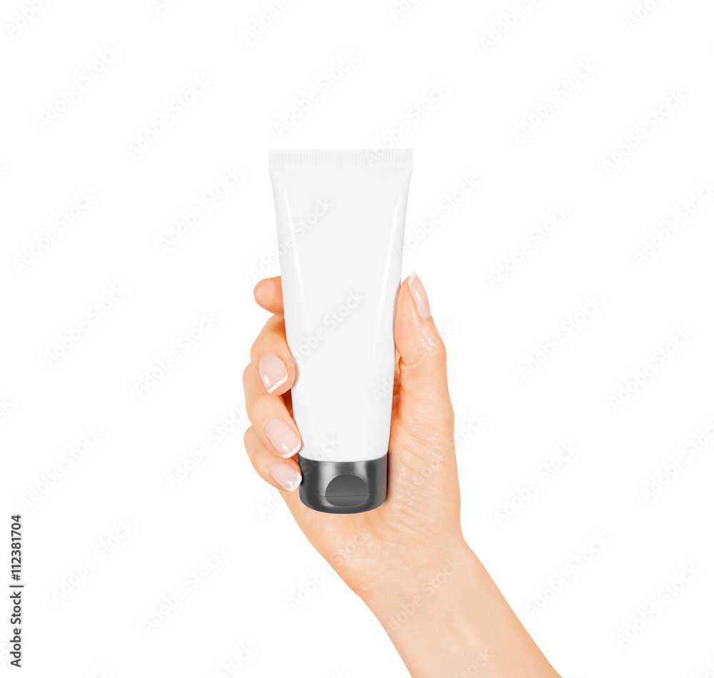 Download Hand Hold Blank White Tube Mock Up Isolated Empty Cream Bottle Mockup Template Holding In Hands Tube Design Presentation Skin Care Mockup Skincare Tube Design Wall Mural Alexandr Bognat