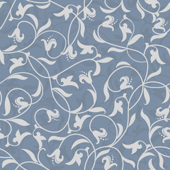 Wall Mural - seamless damask pattern