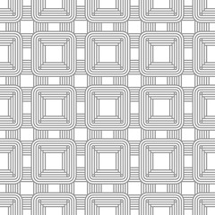 Wall Mural - grey striped geometric seamless pattern