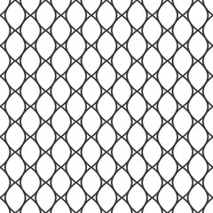 Wall Mural - geometric delicate simple seamless pattern