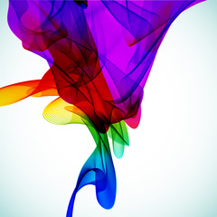 Wall Mural - Multicolor abstract bright background. Elements for design. 