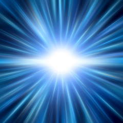 Wall Mural - light effect. star explosion. rays of colorful light illustration. abstract background