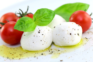 Wall Mural - Gemüse Tomaten Mozzarella