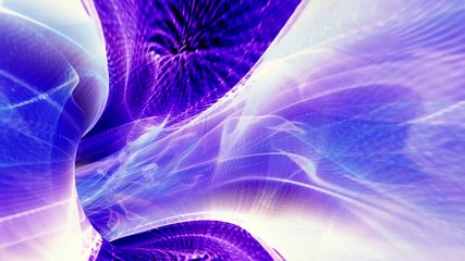 Wall Mural - Tunnel Vision 108: Traveling down a tunnel of fractal light (Loop).