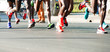 © Alextype - closeup of runners legs in a marathon