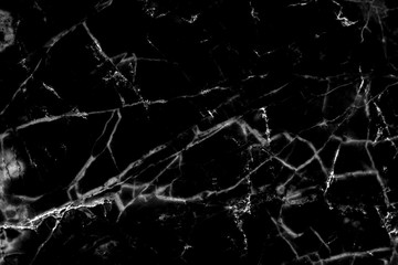 Wall Mural - black marble texture background, abstract texture for design