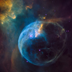 Wall Mural - stars nebula in space