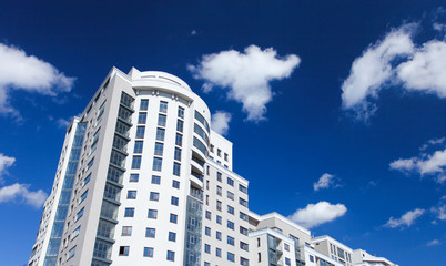 Building and blue sky