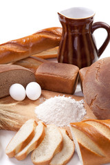 Wall Mural - Bread bakery products