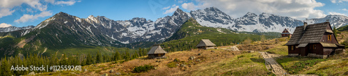 Hala Gasienicowa in Tatra Mountains - panorama