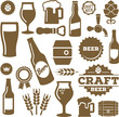 Vector-Icon Set Beer Icons
