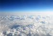 © nd700 - aerial view of cloud and sky from airplane