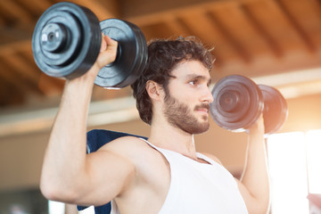 Man working out