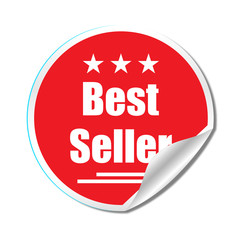 Canvas Print - best seller sticker isolated background stylish design