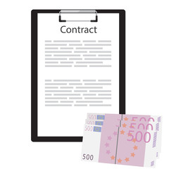 Wall Mural - Business contract concept