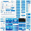 © noeldelmar - Blue user interface button set